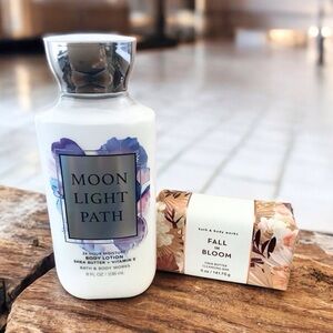 🆕Moon Light Path Body Lotion and Fall in Bloom Cleansing Bar